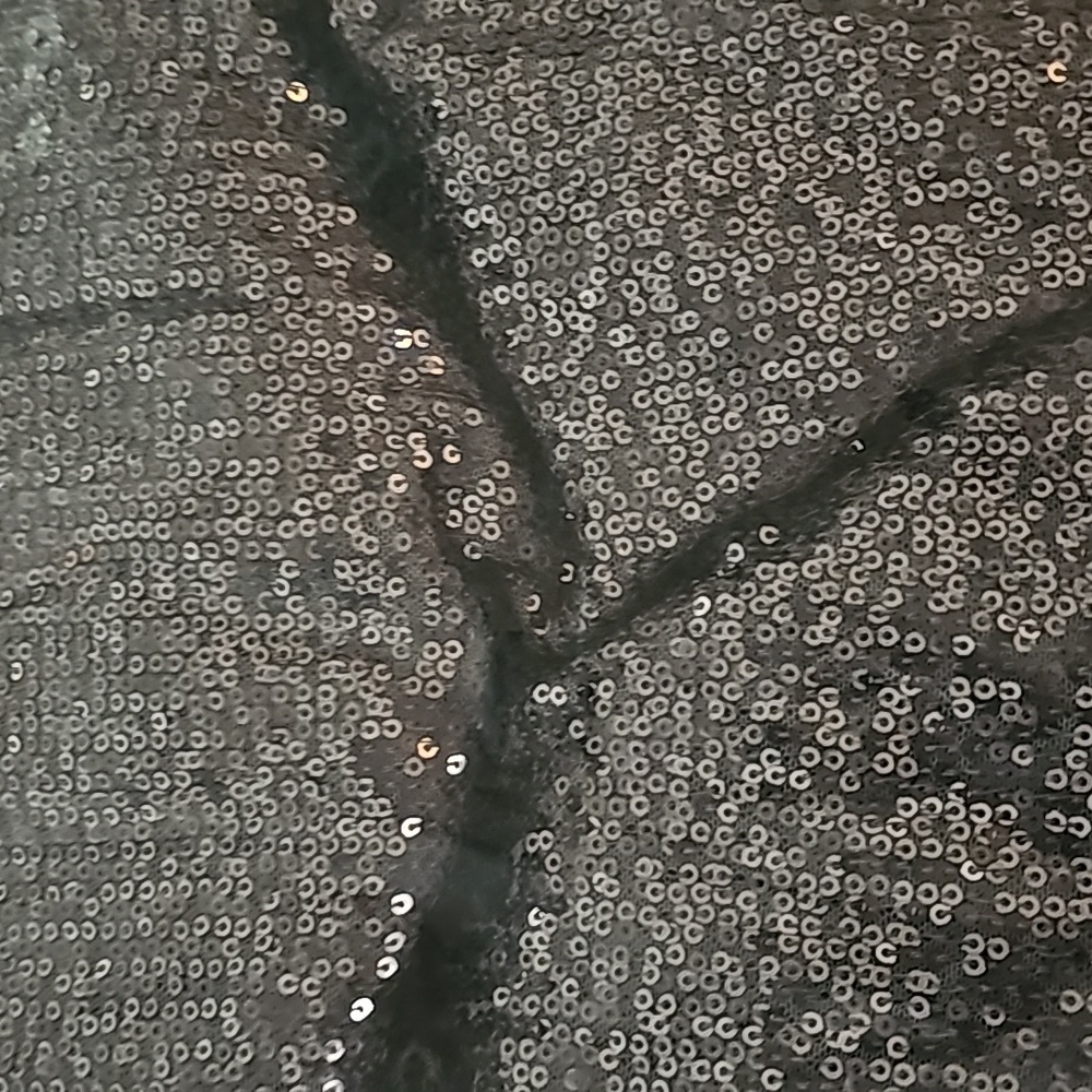 Grey, Ruched, Backless, Sleeveless,  Contrast Sequined and Mesh Mermaid … - Picture 10 of 11